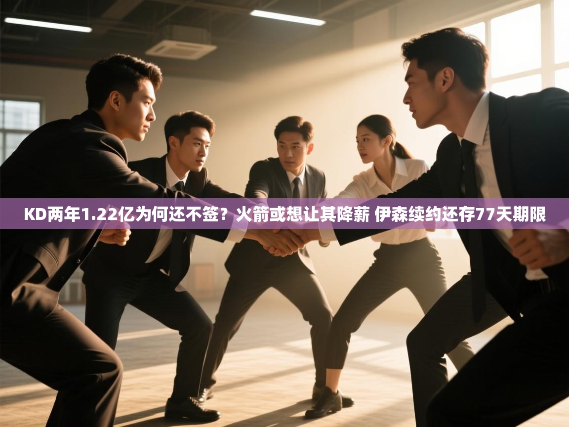 KD两年1.22亿为何还不签?火箭或想让其降薪 伊森续约还存77天期限 第2张